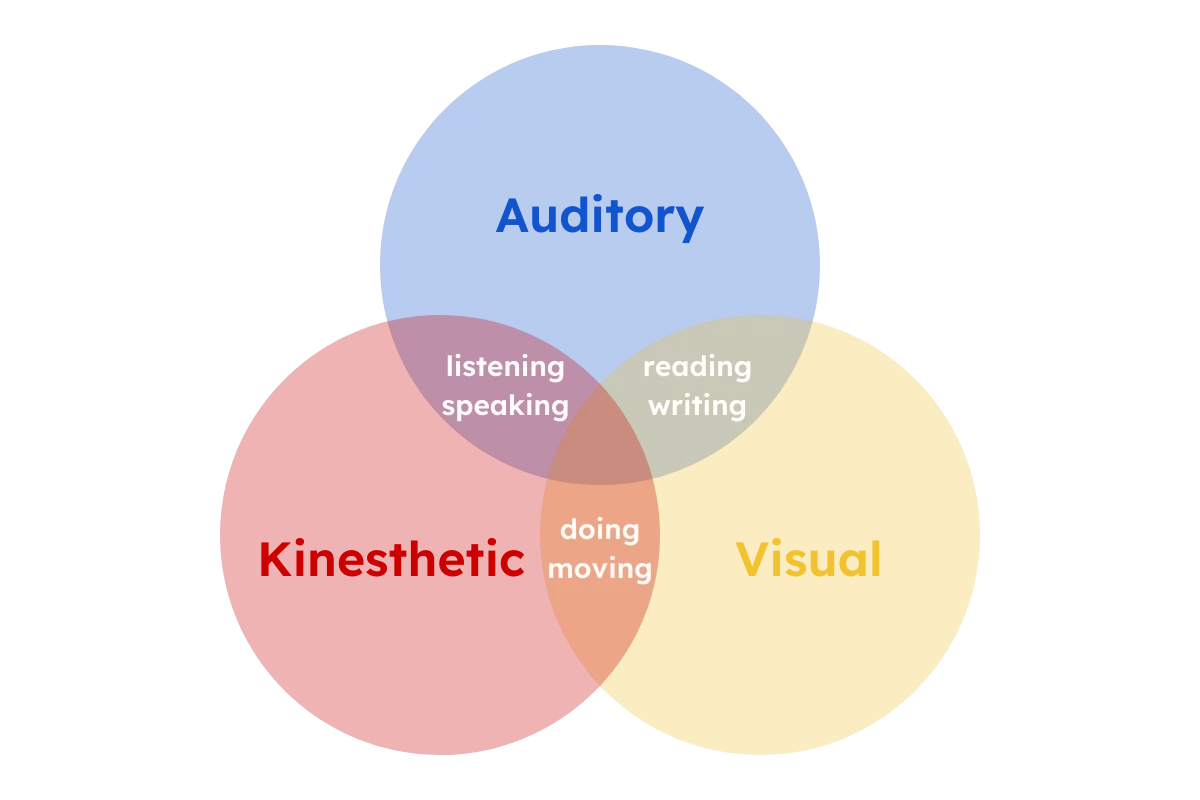 three learning styles