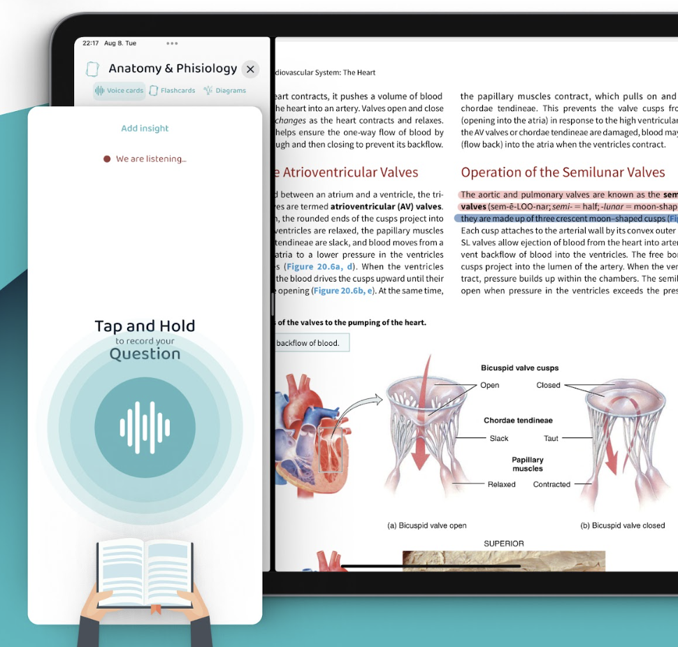 Voovo voice cards feature